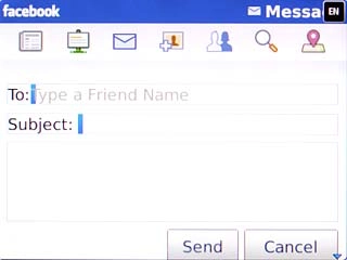 Highlight the field next to Subject and key in the required subject.