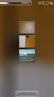 Go to the required folder.Press the required picture.