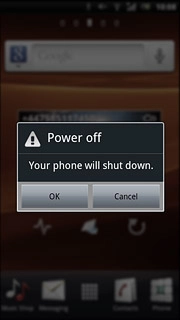 Press OK to confirm.