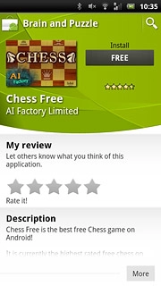 Press the field below Install or Buy.Follow the instructions on the display to download and install the application.