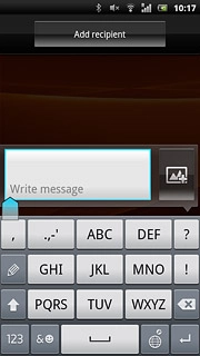 Press the settings icon.