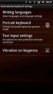 Press Portrait keyboard.