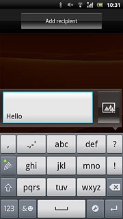 To key in one or more digits:Press 123.
