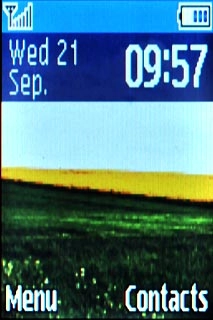 The signal strength icon shows the strength of the network signal at your location. The more lines, the stronger the signal.