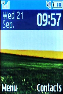 The silent mode icon shows that all sound signals are turned off.Further information:Turn silent mode on or off