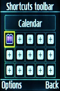 To remove a shortcut:Highlight the required shortcut and press Options.