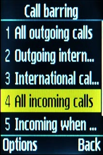 All incoming calls