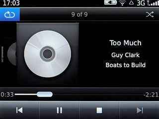 Press the repeat icon repeatedly to select the required setting.