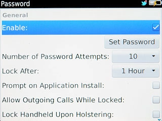 When the box next to the menu item is ticked (V), the function is turned on.