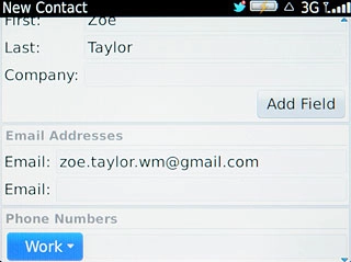 Press the drop down list below Phone Numbers.