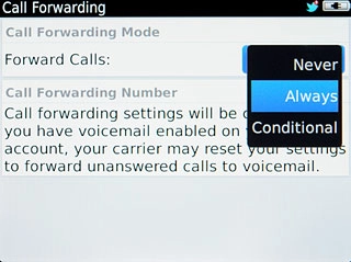 Press one of the following options:Always, go to 2a.