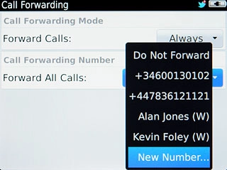 Press New Number....