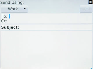 Press the field next to To.Key in the first letters of the required contact.Matching contacts are displayed.