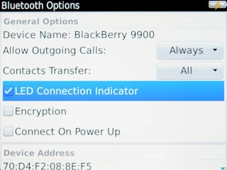 When the box next to the menu item is ticked (V), the function is turned on.