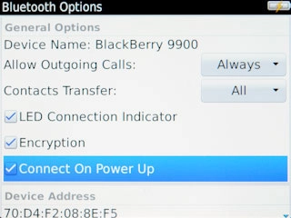 When the box next to the menu item is ticked (V), the function is turned on.