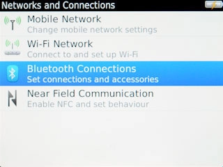 Press Bluetooth Connections.