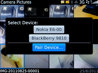 If you select Pair Device...:
