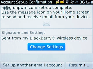 Press Change Settings.