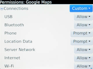 Press the drop down list next to Connections.
