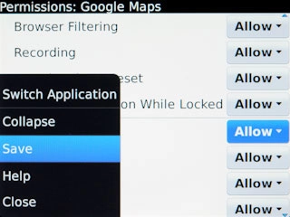 Press Save.Google Maps is downloaded and installed.