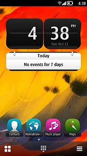 The signal strength icon shows the strength of the network signal at your location. The more lines, the stronger signal.