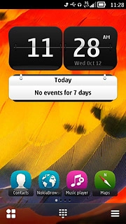 The missed calls icon shows that you've one or more missed calls.Further information:Make a callAnswer a call