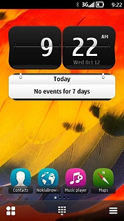 The Bluetooth icon shows that Bluetooth is turned on.Further information:Turn Bluetooth on or off