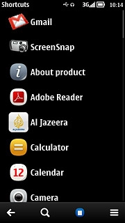 Press the required shortcut.