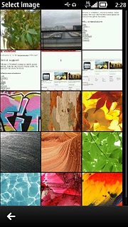 Press the required picture.