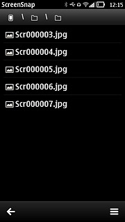 Go to the required folder.Press and hold the required file until a pop-up menu is displayed.