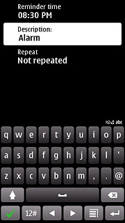 Press Description.Key in the required name.