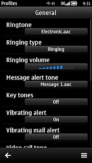 Press Message alert tone.