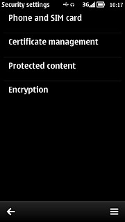 Press Phone and SIM card.