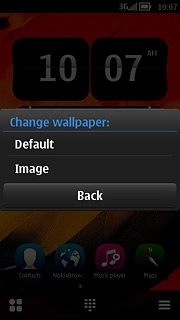 Press Default or Image.
