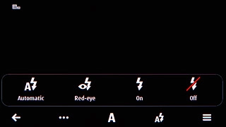 Press the required setting.