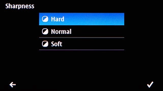 Press Hard, Normal or Soft.