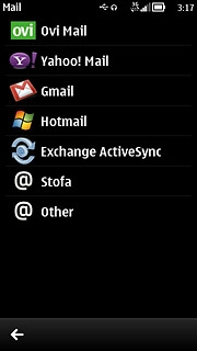 Press the required provider.
