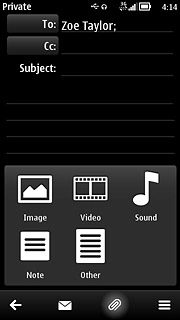 Press the required file type.