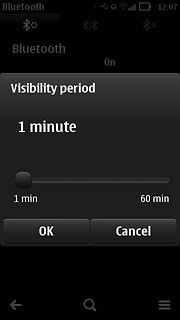Drag the indicator to select the required period.