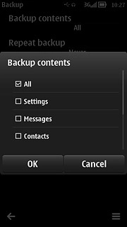 Press All or the required data types.