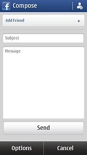 Press Add Friend.Follow the instructions on the display to add a recipient.