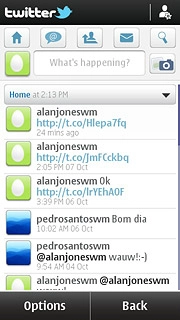 Press the camera icon.