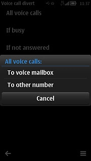 Press To other number.Key in the required phone number.