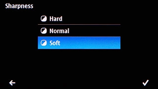 Press the return icon.