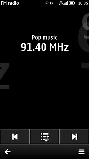 Press the channel list icon.