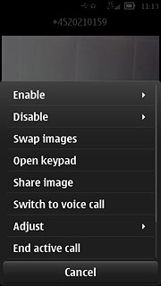 Press Enable or Disable (depending on the current setting).