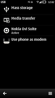 Press Nokia Ovi Suite.