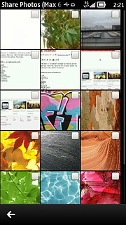 Press the required picture.