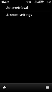 Press Auto-retrieval.