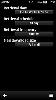 Press Retrieval frequency.